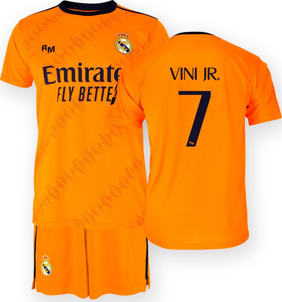 D Tsk Dres Replika Real Madrid Fc Vini Jr Oran Ov Let