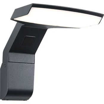 PAULMANN LED venkovní nástěnné svítidlo Zenera IP44 150x194mm 3000K 10W 230V antracit kov - PAULMANN P 94826