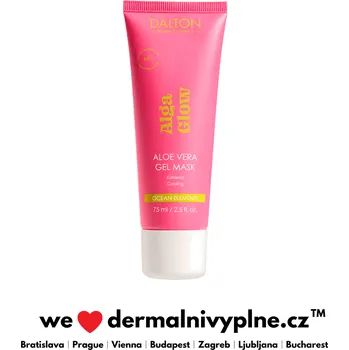 Pleťová maska OCEAN ELEMENTS - ALOE VERA GEL MASK - ALGA GLOW - Éterické rozzáření 75ml