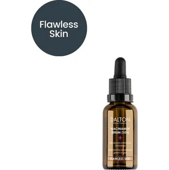 Pleťové sérum HIGH CONCENTRATE - Niacinamide Serum 10% plus Microbiome strengthening green algae - Koncentrát na čištění pleti a pórů s 10% niacinamidem (B3) a…