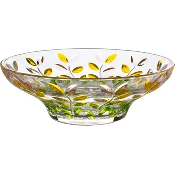 Skleněná mísa Bohemia Prestige Laurus Spring 30 cm Rychlá expedice, doprava zdarma od 999,-