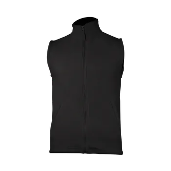 Pánská vesta AF UNISEX Fleece Vesta - Černá Velikost: L