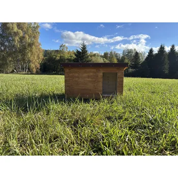 Bouda pro psa Psí bouda pro malá plemena Zateplená psí bouda Bára 95 x 62 x 60 cm