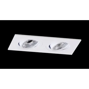 Bodové svítidlo BPM Vestavné svítidlo Aluminio Blanco, bílá 2x 7W LED 230V - BPM BPM 4212LED1.D40.3K