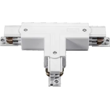 Bodové svítidlo CENTURY 3-fázová T spojka bílá levá/levá - CENTURY CEN ACBNRBI-CNTL2