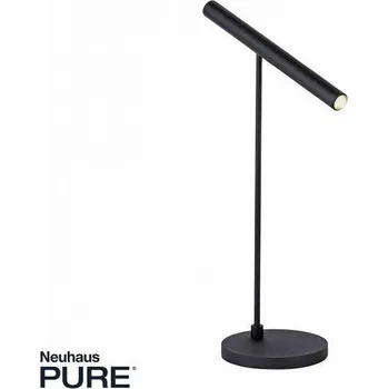 Lampička PAULNEUHAUS Stolní lampa PURE-TUTUA LED 6W 3000K Ra90 660lm černá stmívatelná - PAUL NEUHAUS PN 4405-18