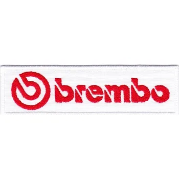 Nášivka VAR nášivka BREMBO 12*3,5 cm tuning