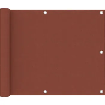 Stínicí technika Nabytek XL Balkónová zástěna cihlová 75 x 300 cm oxfordská látka 134972