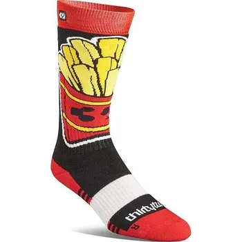 Dětské termo ponožky ponožky THIRTY TWO Youth Double BLACK/RED one size One Size