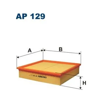 Auto-moto Vzduchový filtr FILTRON AP 129