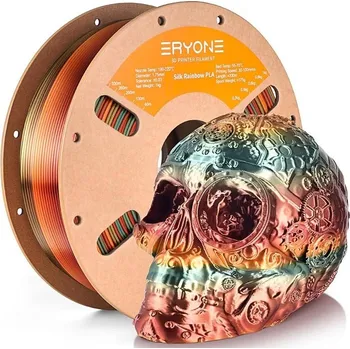 3D tisk Eryone Pla Silk Steampunk Rainbow 1,75mm 1kg