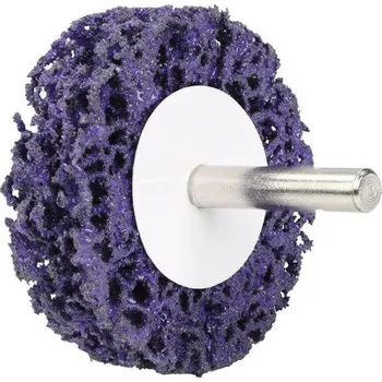 Brusný kotouč CARMOTION (POLAND) | Netkaný stopkový kotouč pro odstraňování rzi, pr. 50x15 mm, 63702