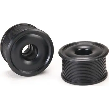 RC vybavení PN Racing Mini-Z 2WD Machine Cut Delrin Black Formula 11x19mm Flanged Wheel R0