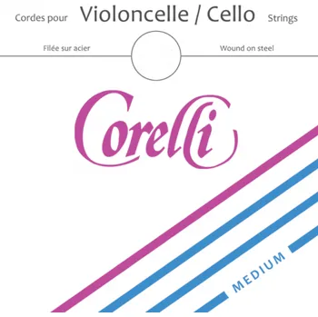 Struna pro kytaru a smyčcový nástroj Corelli Struny pro Cello Ocel481 31470