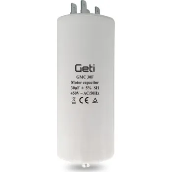 Rozběhový kondenzátor GETI GMC 30F 30uF 450V 02020032