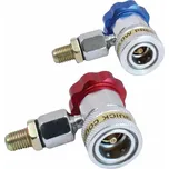 Satra S-2QJ90 Rychlospojky pro plnění klimatizace, chladivo R-134A, sada 2 ks