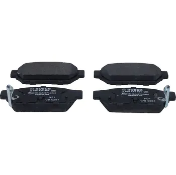 Brzdová destička Sada brzdových destiček, kotoučová brzda BOSCH 0 986 424 464