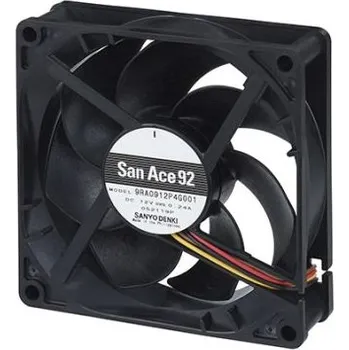 Měnič napětí Sanyo DenkiAxiální ventilátor 24 V DC DC 3.12W130mA, 92 x 92 x 25mm