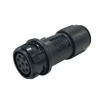 Elektrická zásuvka Bulgin Kulatý konektor, Kabelová montáž, počet kontaktů: 10, Zásuvka, pohlaví kontaktu: samice, IP66, IP68, IP69K