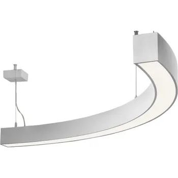 HALLA Lineární svítidlo Flumo60-S R400 120° 1530lm 14W DALI Ra80 3000K opál 837x60x65mm bílé pasive BTmodul napájecí zdroj sběrnice DALI (/228SZ-20005K-120ED/830/BT, W) - Halla HAL 228SZ-20005K-120ED/830/BTW