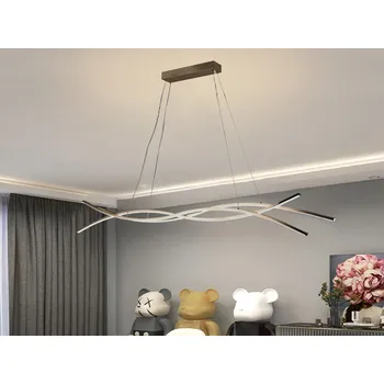 Nástěnné svítidlo LED závěsné svítidlo s dálkovým ovladačem 80W - J4368/G