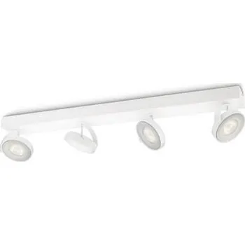 Bodové svítidlo PHILIPS SVÍTIDLA LED Bodové svítidlo Philips Clockwork 53174/31/16 bílé 2700K 4x4,5W - PHILIPS (915004333801) PH 53174/31/16
