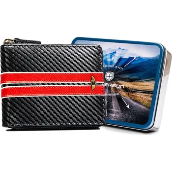 Peněženka Kožená sportovní peněženka na zip