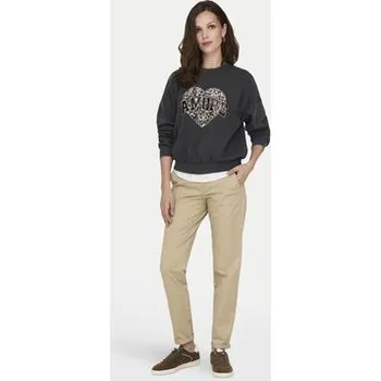 Dámská mikina ONLY Mikina Lauren 15339833 Šedá Regular Fit M