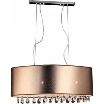 SEARCHLIGHT VÝPRODEJ - Závěsné svítidlo MOTAN 4x E14 40W 230V měď - SEARCHLIGHT SE MDM2047/4