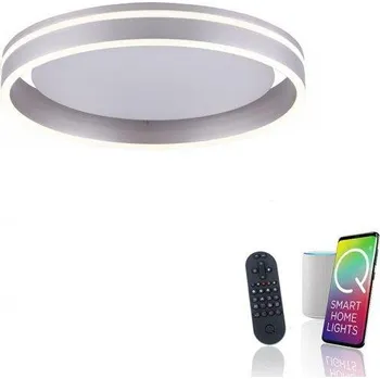 PAULNEUHAUS Q-VITO LED stropní svítidlo Smart-Home s měnitelnou teplotou chromatičnosti a změna barev s pamětí a ovladačem stmívání ZigBee 2700-5000K - PAUL NEUHAUS PN 8414-55