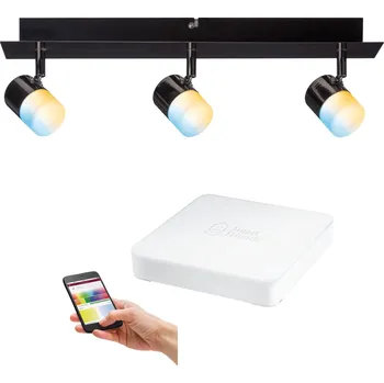 Bodové svítidlo PAULMANN SmartHome startovací sada Deon spot měnitelná bílá včetně SmartFriends Box - PAULMANN P 5019