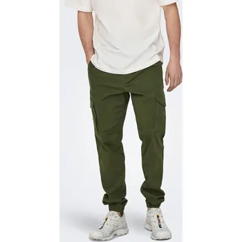 Kalhoty Only and Sons Olive Night 1066084 36W R