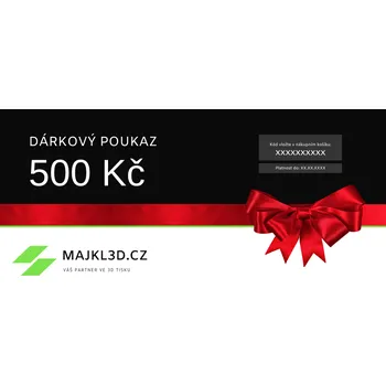 Dárkový potravinový koš Dárkový poukaz v hodnotě 500 Kč Papírový