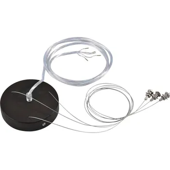 Příslušenství pro svítidlo SLV - BIG WHITE Závěsná sada pro 1–10 V MEDO LED, černá, 5žilový kabel - BIG WHITE (SLV) LA 135250