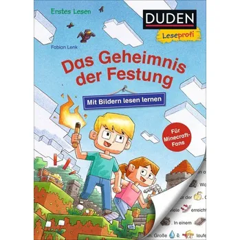 První čtění Duden Leseprofi - Mit Bildern lesen lernen: Das Geheimnis der Festung - Fabian Lenk
