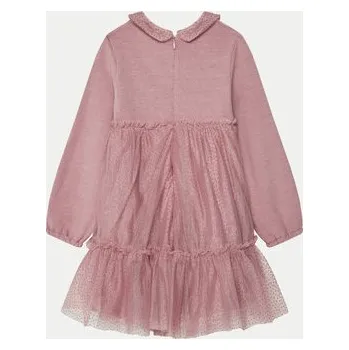 Dámské šaty OVS Elegantní šaty 2143163 Růžová Regular Fit 12_18M