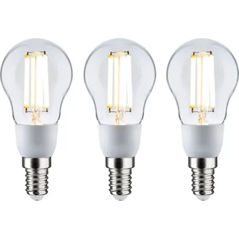Žárovka PAULMANN Eco-Line Filament 230V LED kapka E14 3ks-sada 100mm 3x2,5W 3000K čirá - PAULMANN P 29134