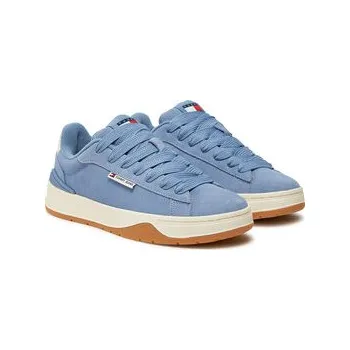 Dámské tenisky Sneakersy Tommy Jeans Tjw Skate Sneaker EN0EN02677 Modrá 41