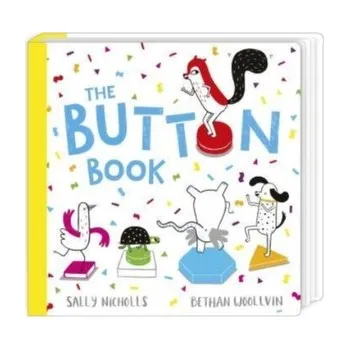 První čtění The Button Book - Nicholls, Sally [EN] (2022, Formát desky, Andersen Press)