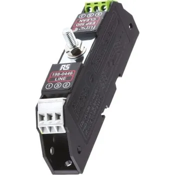 Přepěťová ochrana Jednotka ochrany proti přepětí, řada: ESP D/TN, 58 V 5kA ochrana proti přepětí pro kroucenou dvoulinku, Lišta DIN, 120