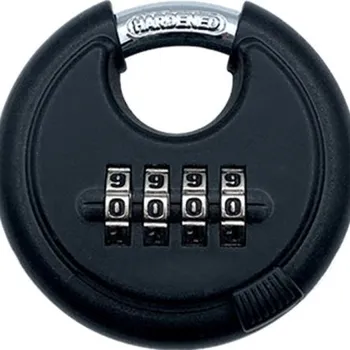 Visací zámek Ne Kódový visací zámek stejné klíčování, Slitina zinku Vnitřní, venkovní 14.2mm třmen, Černá