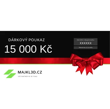 Dárkový potravinový koš Dárkový poukaz v hodnotě 15000 Kč Elektronický