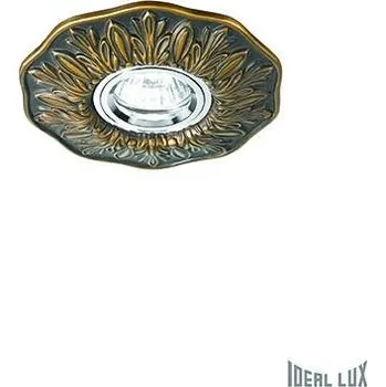 Bodové svítidlo IDEALLUX Zápustné svítidlo Ideal Lux Polka FI1 brunito 115580 bronzové - IDEALLUX ILUX 115580