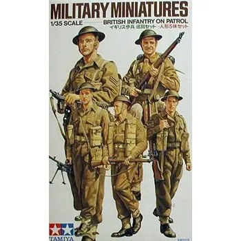Plastikový model Tamiya British Infantry on Patrol