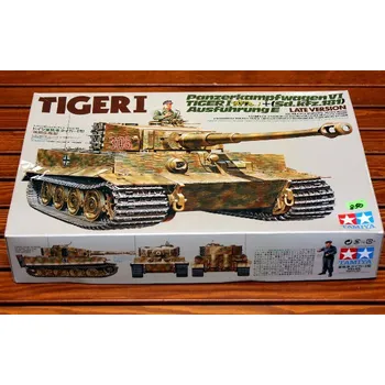 Plastikový model Tiger I Ausf.E Late Version (Tamiya 1:35)