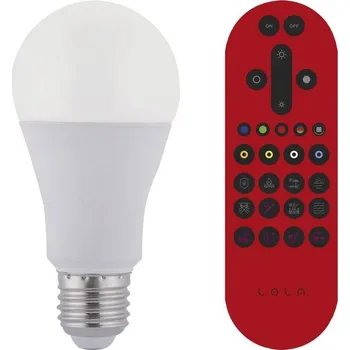 Žárovka JUSTLIGHT LOLAsmart - BULB LED žárovka, RGB+W, Smart Home, E27 MEDION RGB+2700-5000K - LEUCHTEN DIREKT / JUST LIGHT LD 08224-1