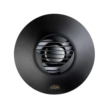 Domácí ventilátor Airflow (Anglie) Airflow iCON Barva: Antracitová, Průměr [mm]: Ø 150, Napětí: 230 V Ø 100 / Ø 150