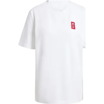 Pánské tričko Tričko adidas White 1065341 S