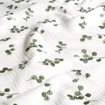 Plena ENIE BABY mušelínová plenka 70x70cm Green Leaves