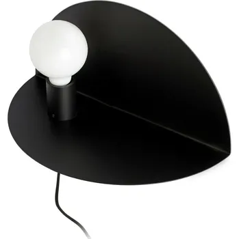 Nástěnné svítidlo FARO NIT Left nástěnná lampa, černá - FARO FARO 01004